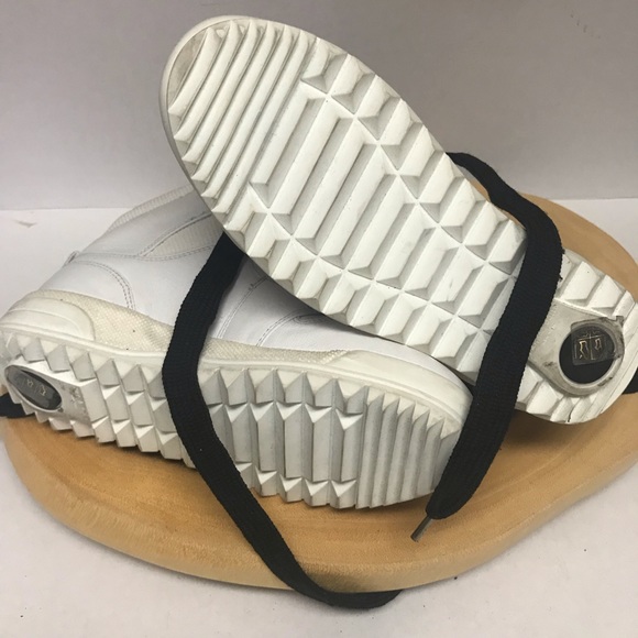 Rag & Bone Color Block Leather Hi Top Sneakers - Picture 5 of 6